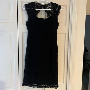 Black Lace Dress. Size 6.